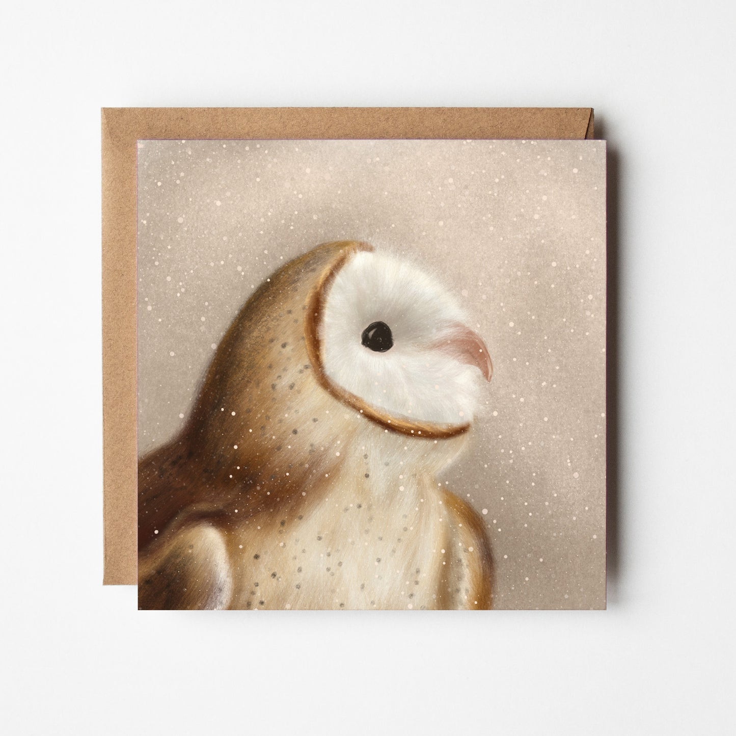 Winter Owl Greeting Card