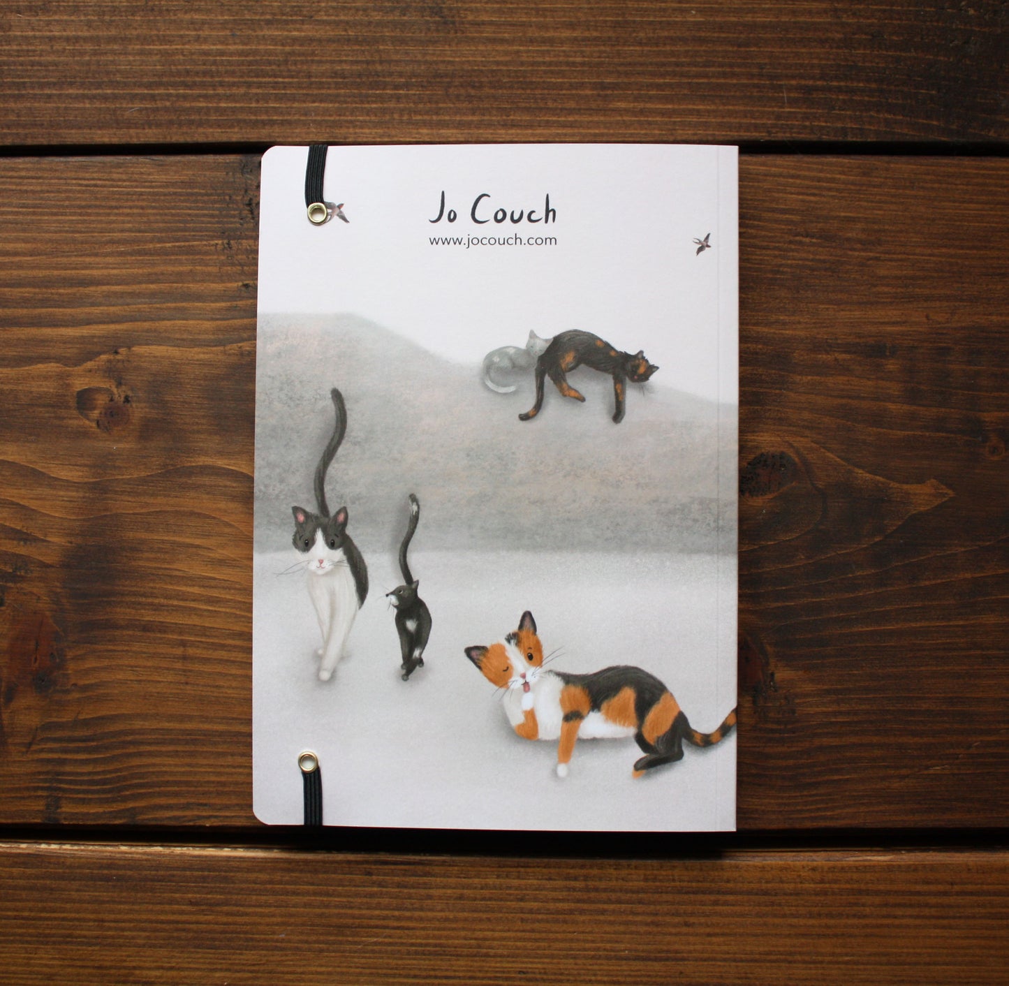 Luxury A5 Lined Cats Notebook