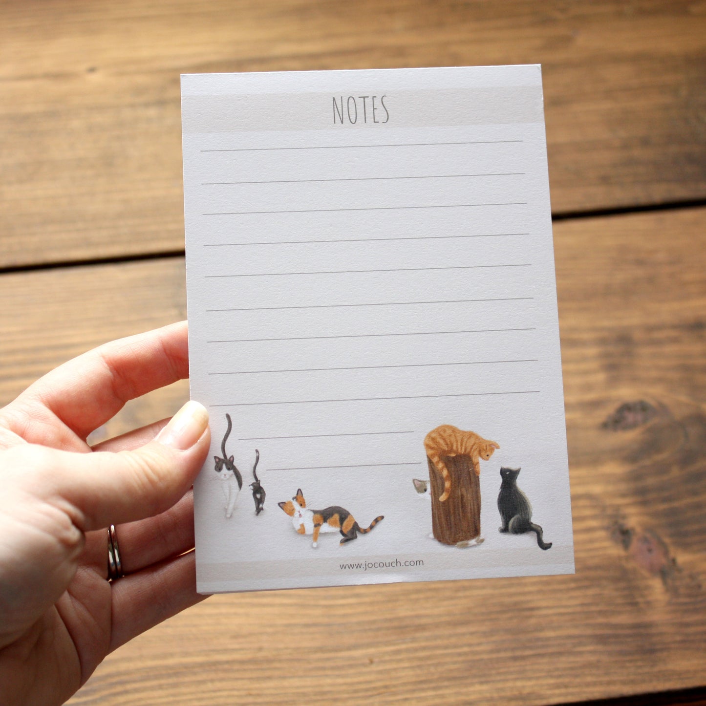Cats Design A6 Note Pad