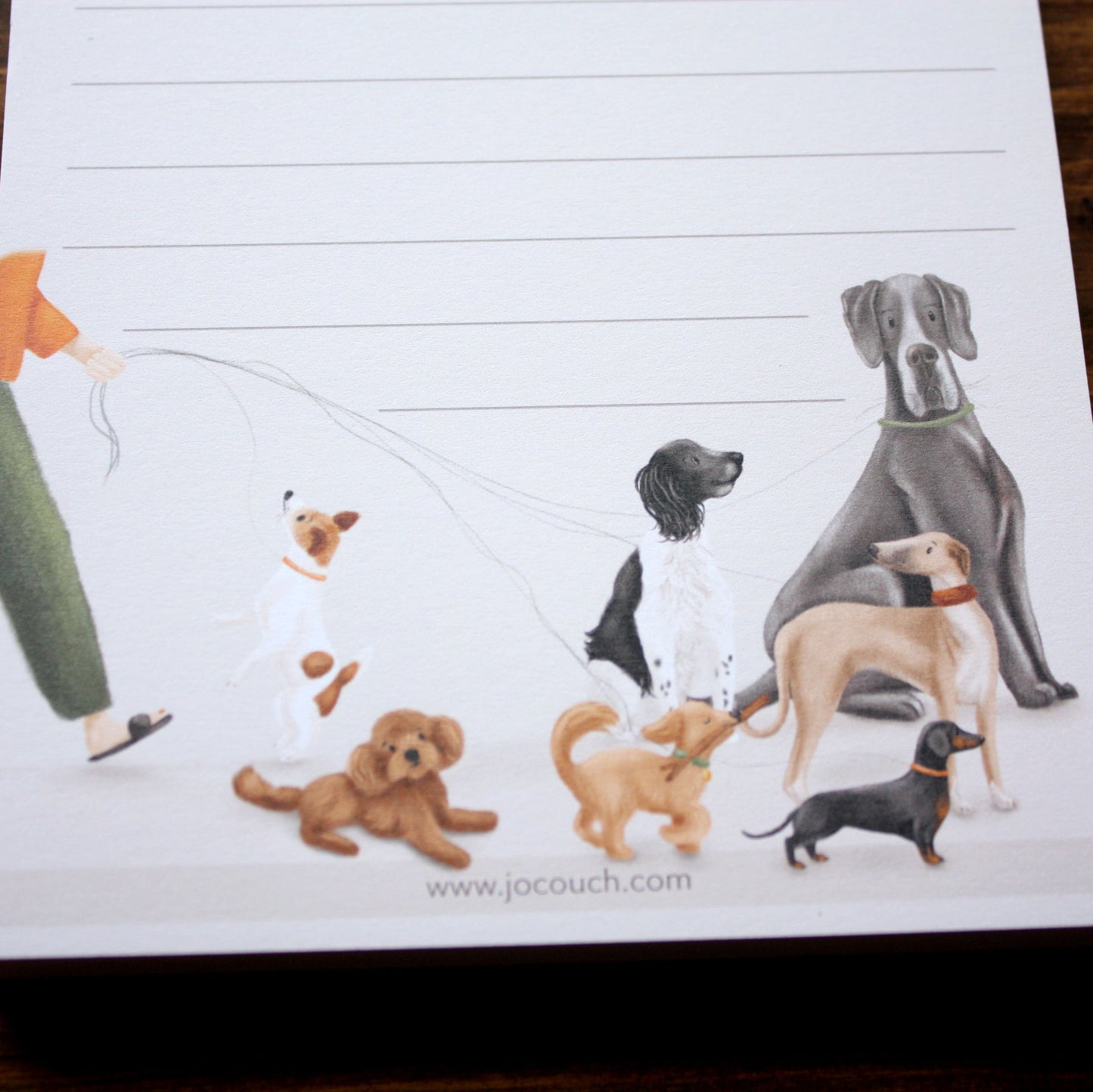 Dogs Design A6 Note Pad