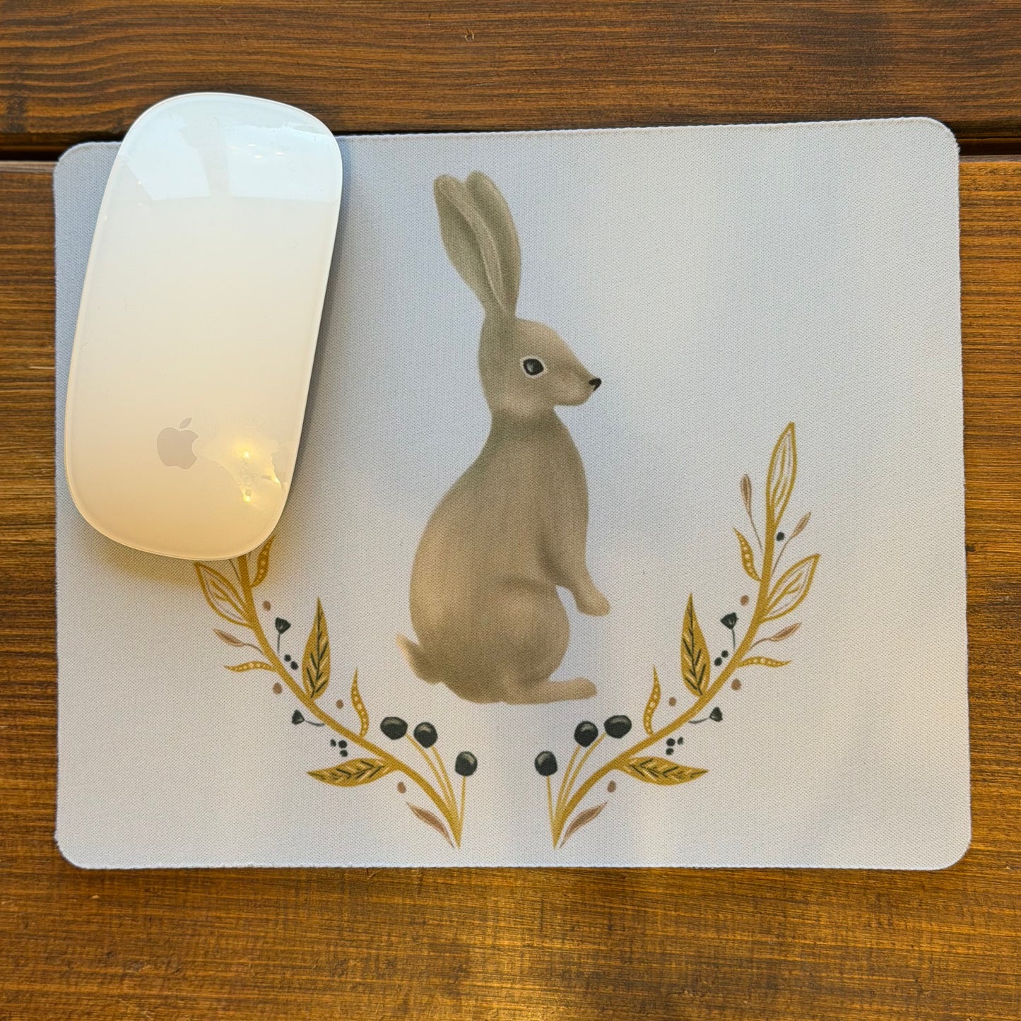 Rabbit design mouse pad for the office, mouse mat - END OF LINES SALE