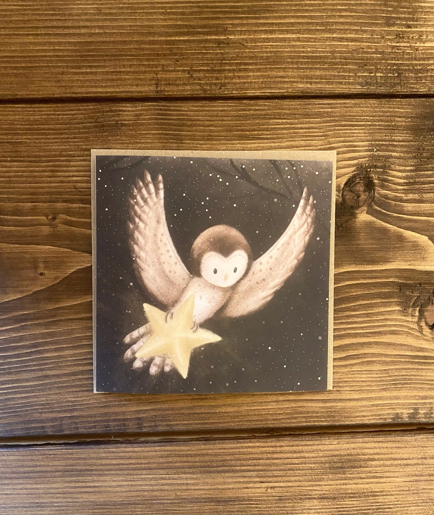 Pack of Four Woodland Animals Christmas Cards