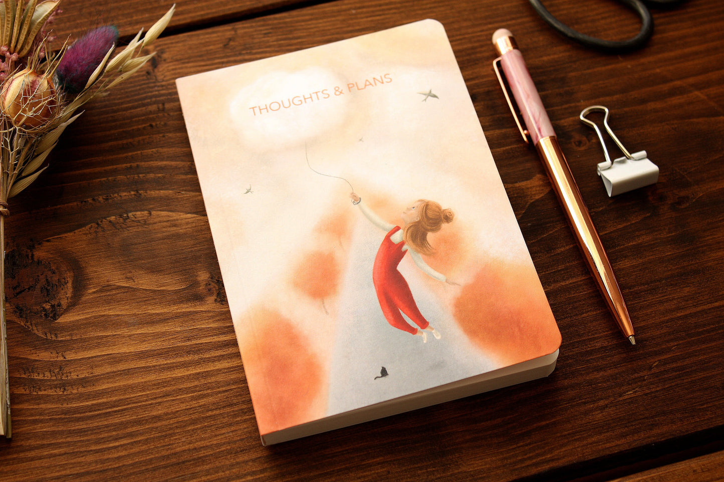 Luxury A6 Lined Daydream Notebook