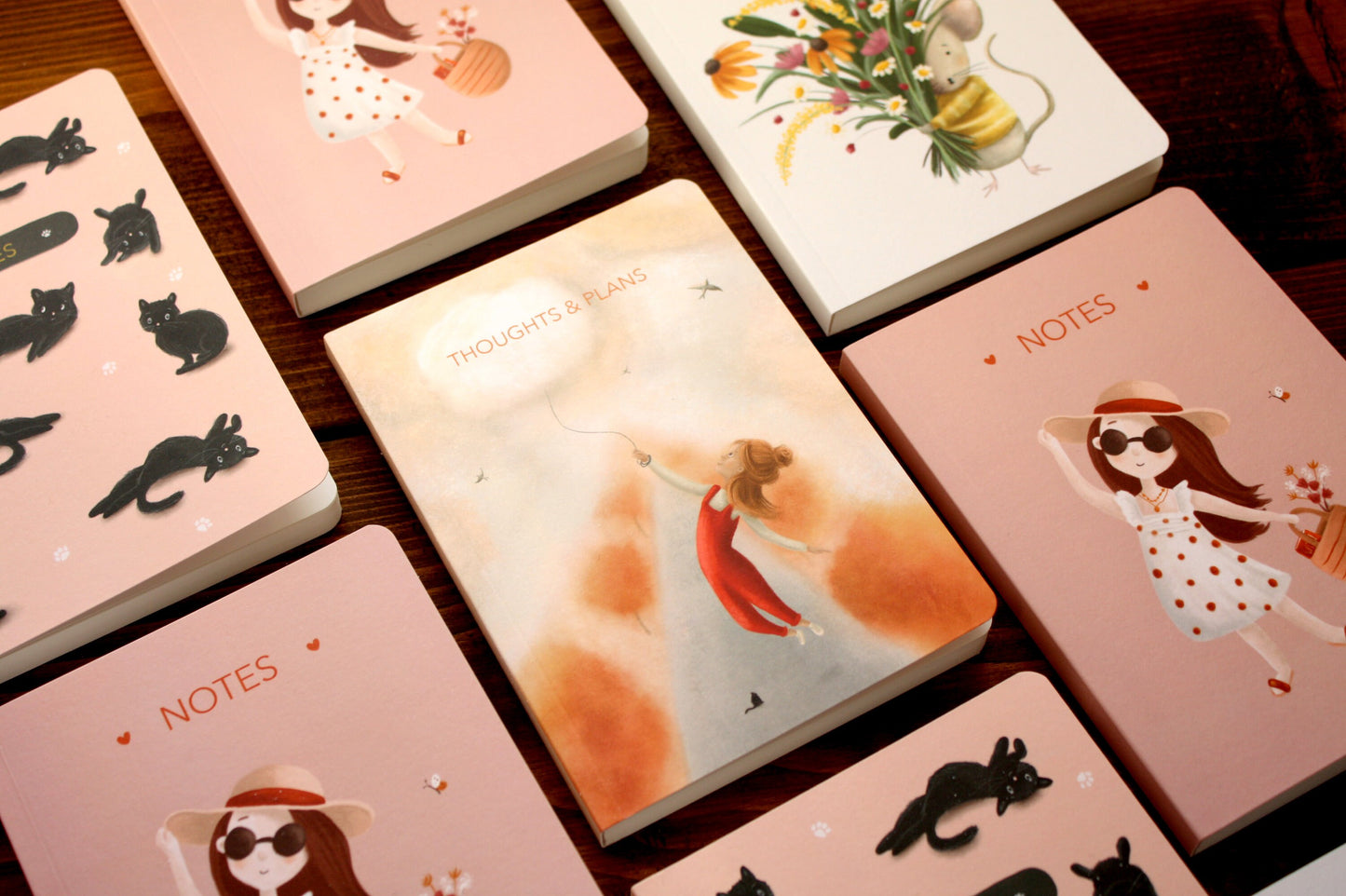 Luxury A6 Lined Daydream Notebook