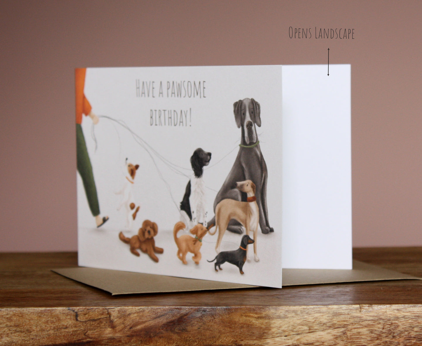 Have a Pawesome Birthday Greetings Card
