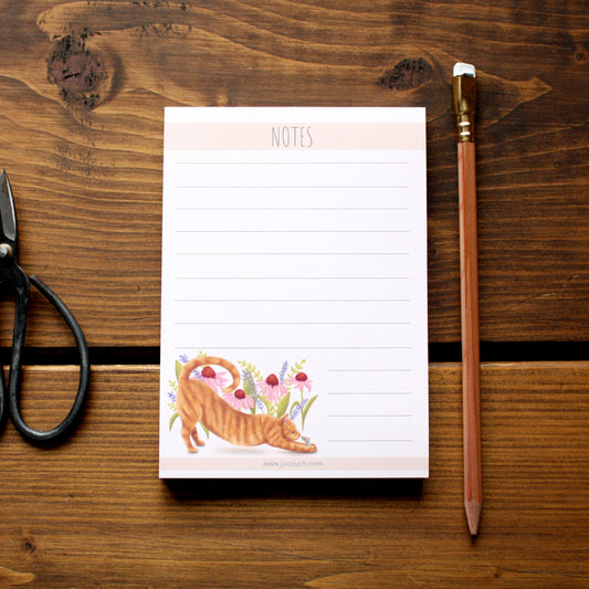 Ginger Cat & Mouse Design A6 Note Pad
