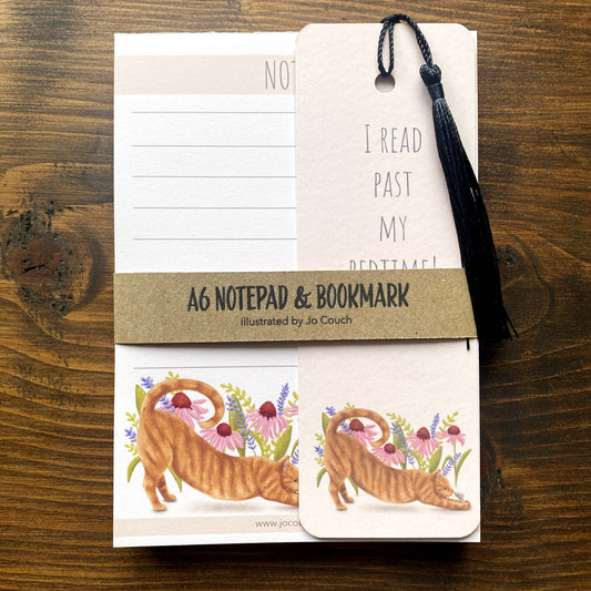 Cat & Mouse A6 Note Pad & Bookmark Bundle