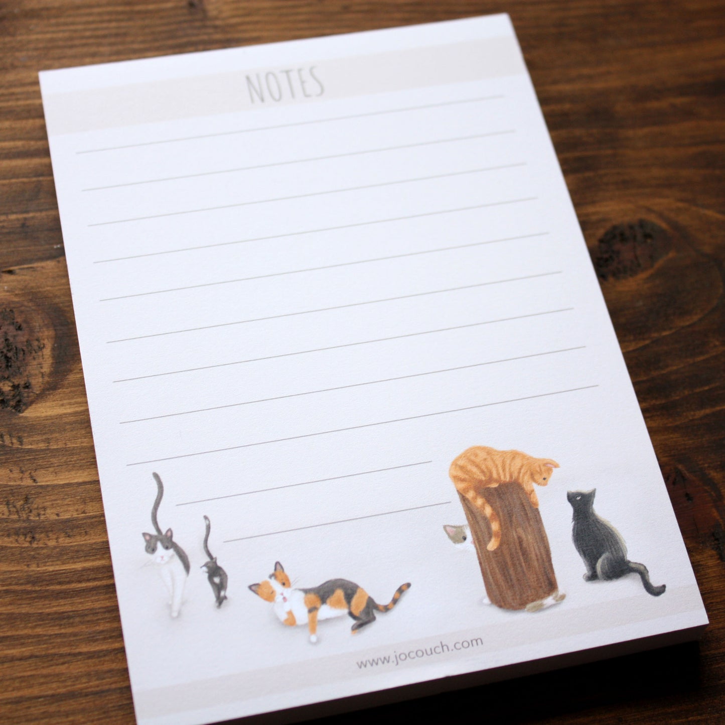 Cats Design A6 Note Pad