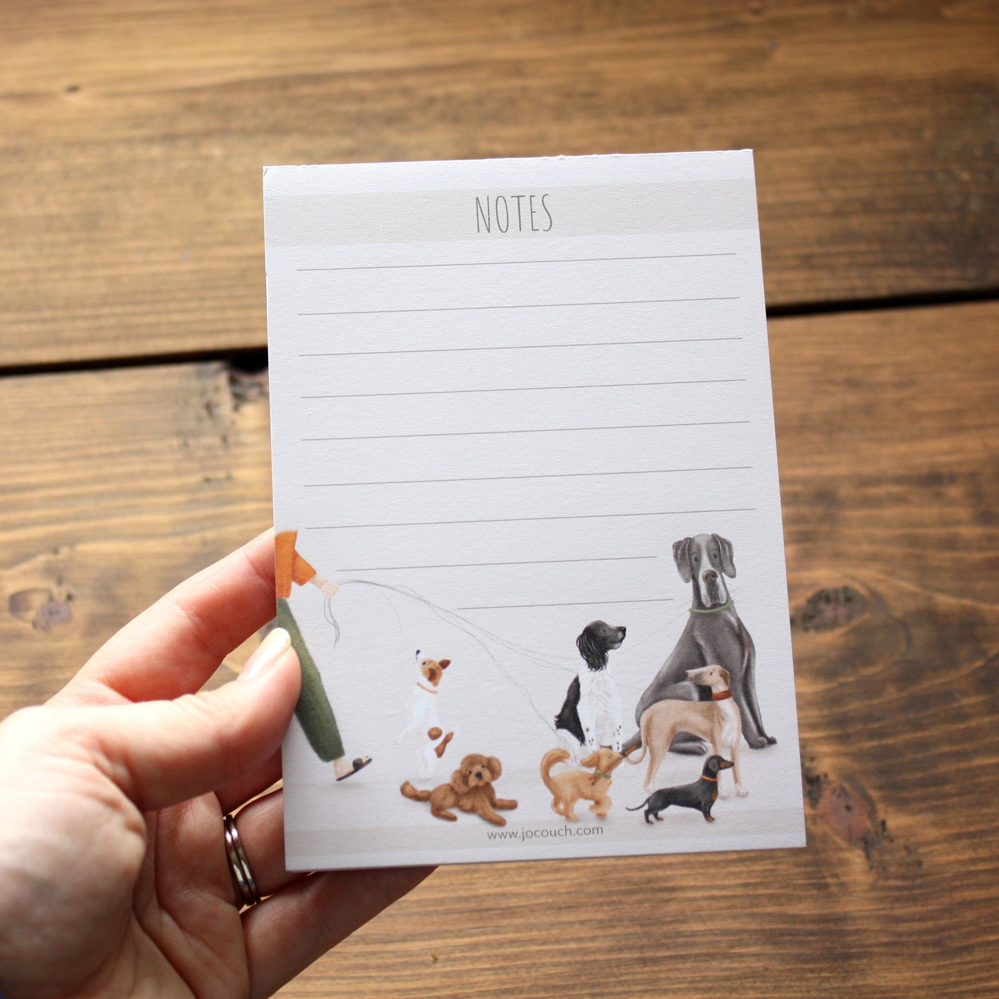 Dogs Design A6 Note Pad