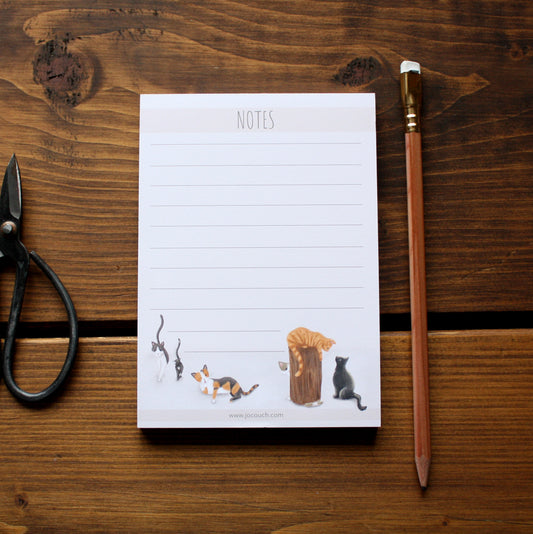 Cats Design A6 Note Pad