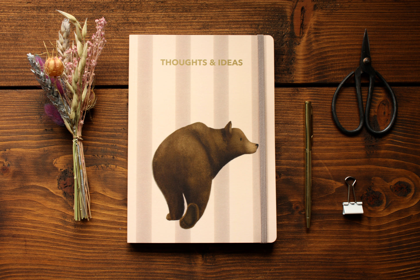 A5 Bear Notebook & To Do List Bundle