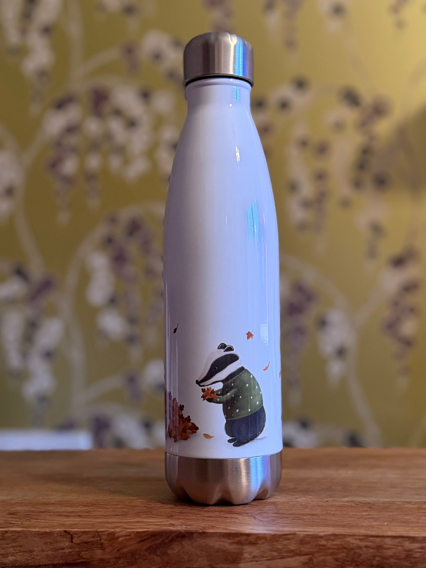 Autumn Scene Aluminium Insulated Water Bottle - SECONDS