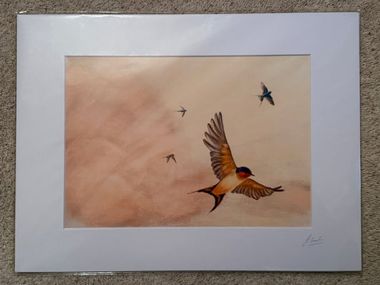 Cloud Burst Print A4 Print  (Print Only. No Mount) - END OF LINE SALE