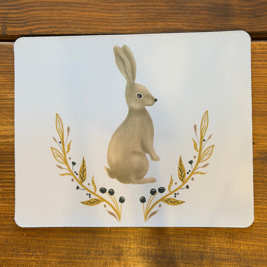 Rabbit design mouse pad for the office, mouse mat - END OF LINES SALE