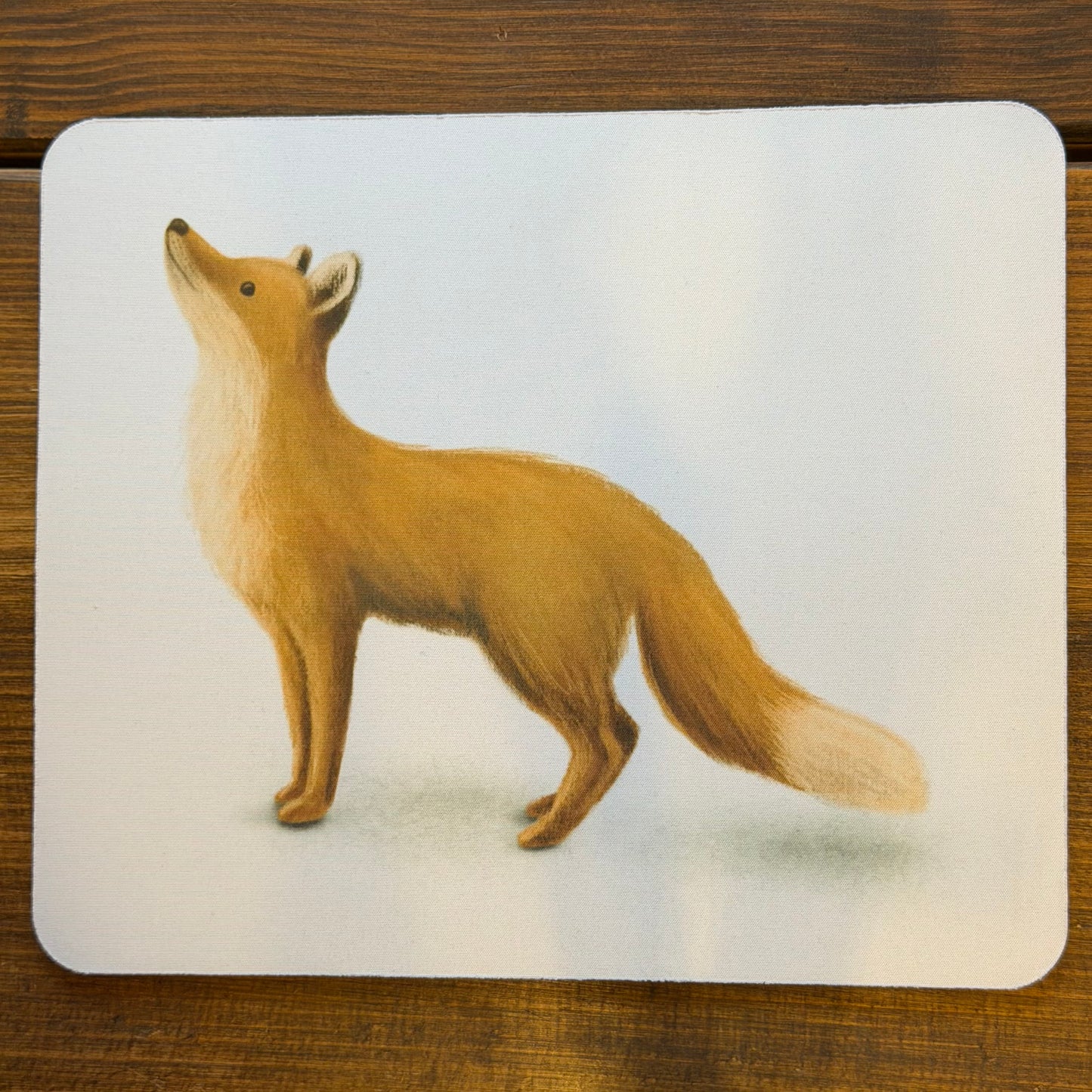 Standing Fox design mouse pad for the office, mouse mat - END OF LINES SALE