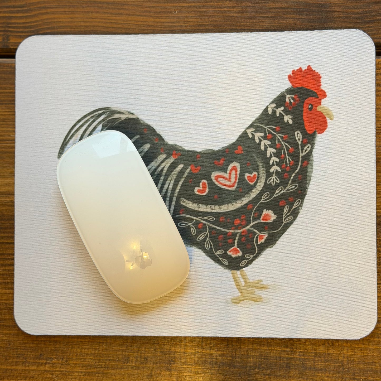 Mother Clucker design mouse pad for the office, mouse mat - END OF LINES SALE
