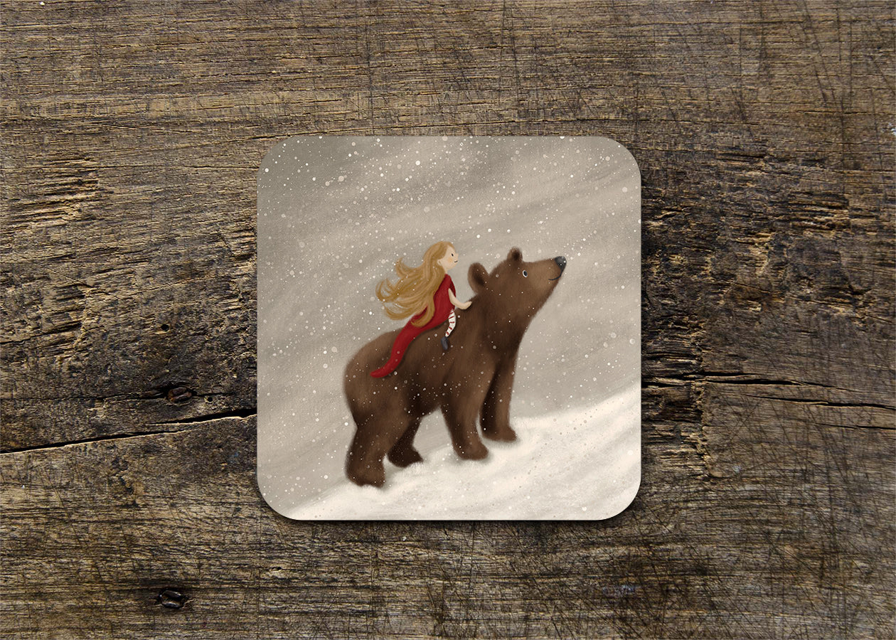 Night Before Christmas Gloss Christmas Coasters (set of four)