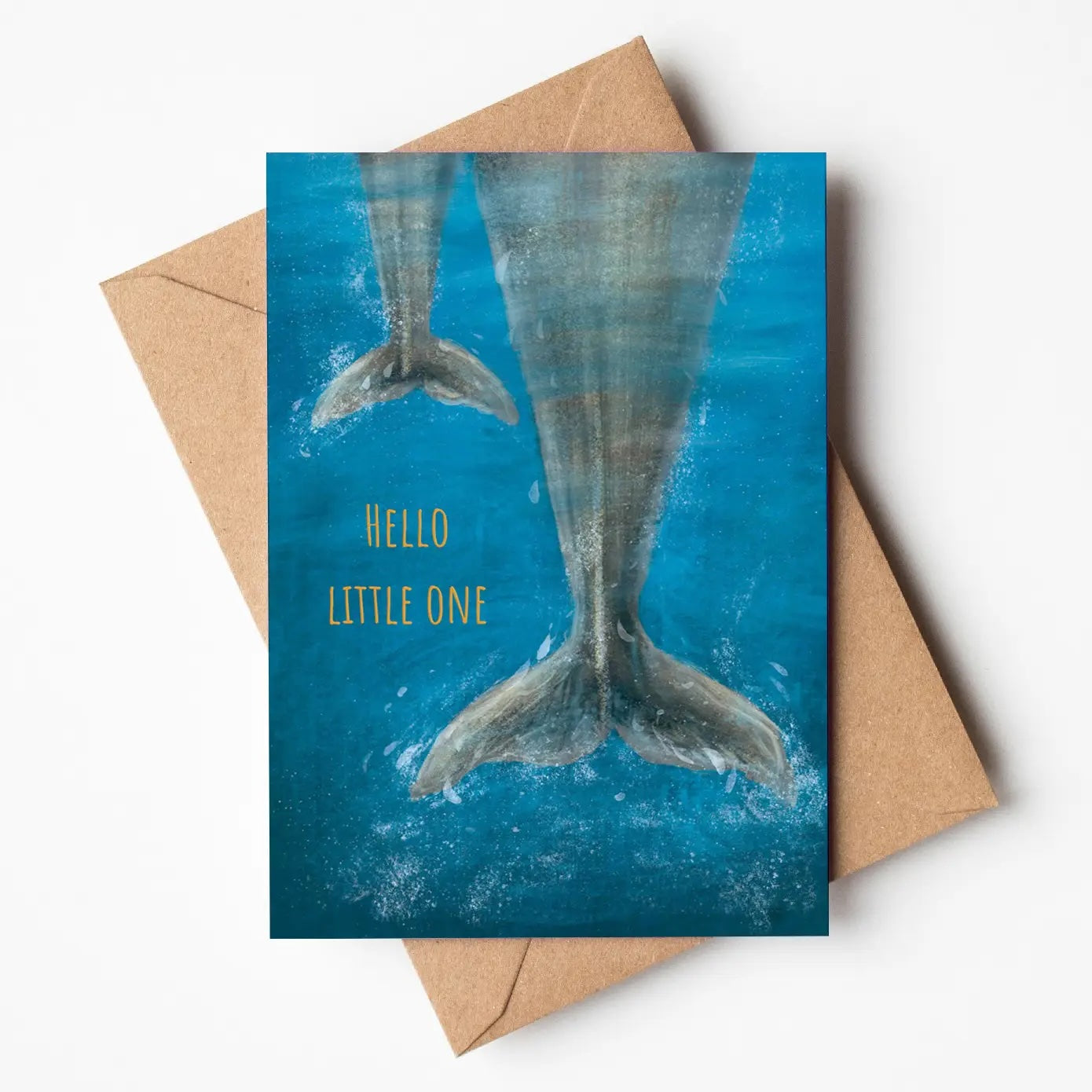 Hello Little One New Baby Greeting Card - SECONDS STOCK SALE
