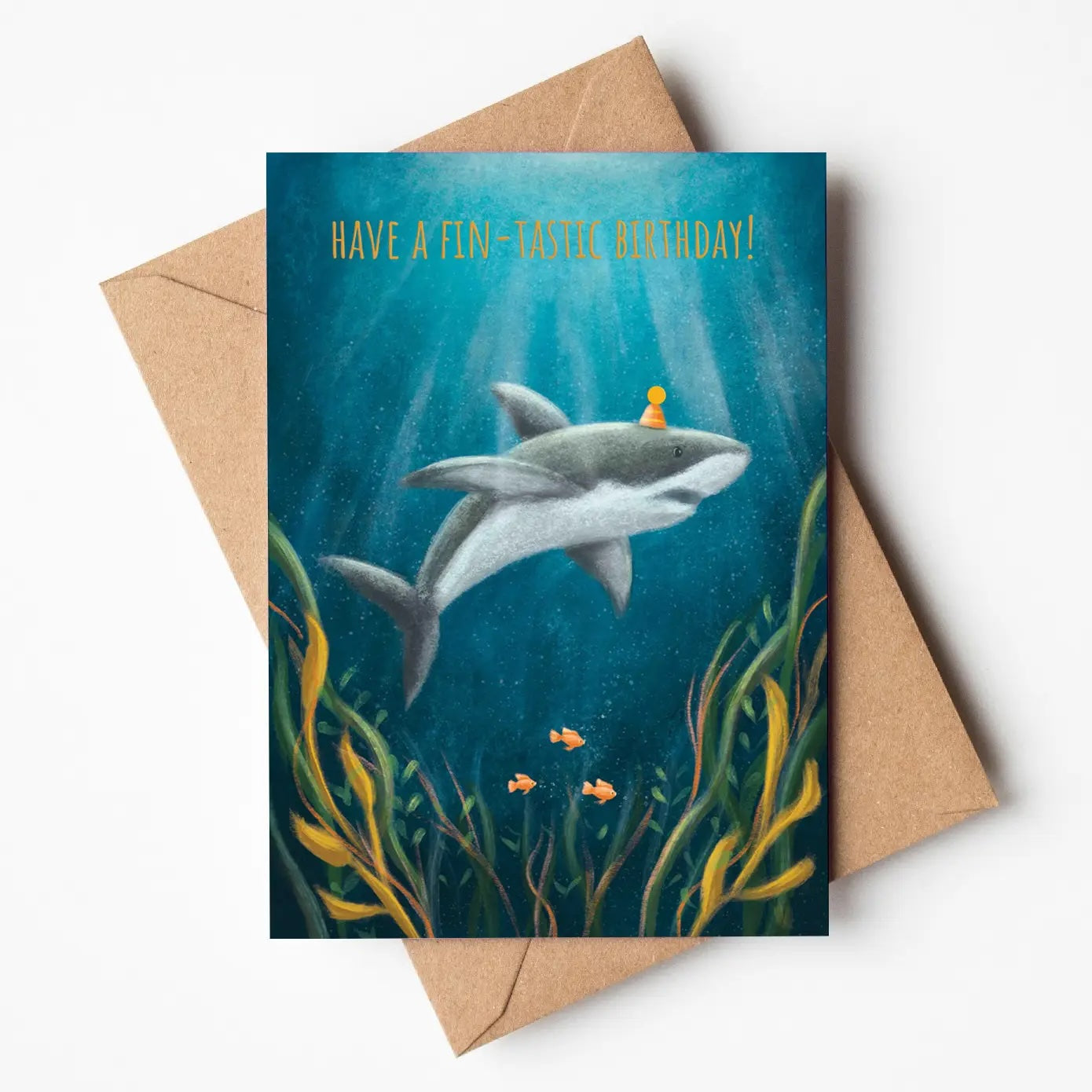  Have a Fin-tastic Birthday Greeting Card - SECONDS STOCK SALE