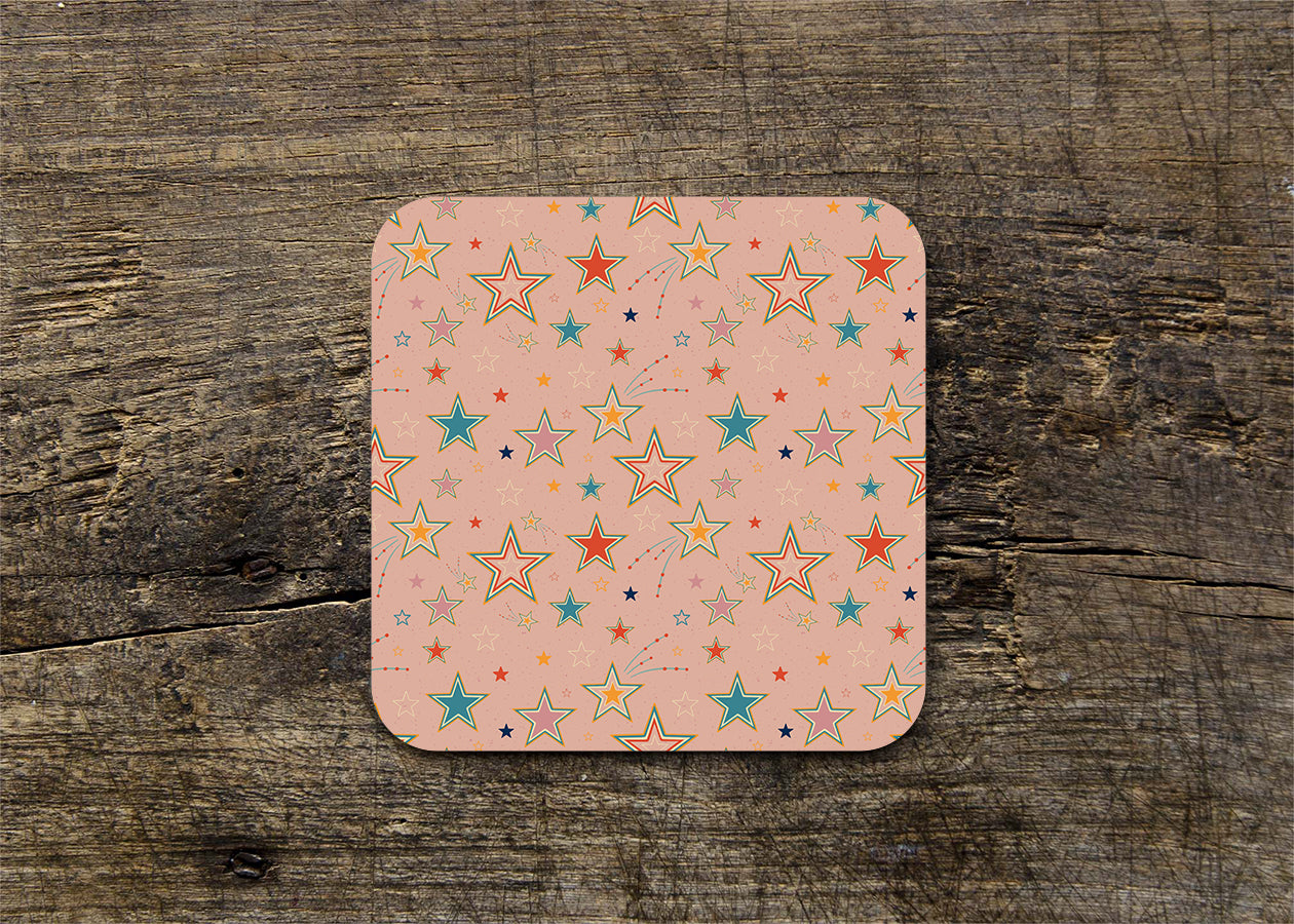 Stars Gloss Coaster (Single) - END OF LINE SALE