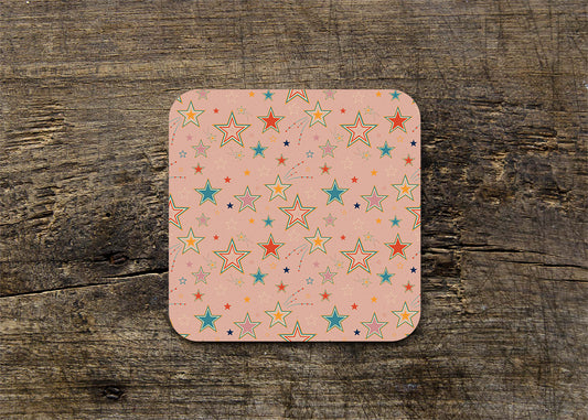 Stars Gloss Coaster (Single) - END OF LINE SALE