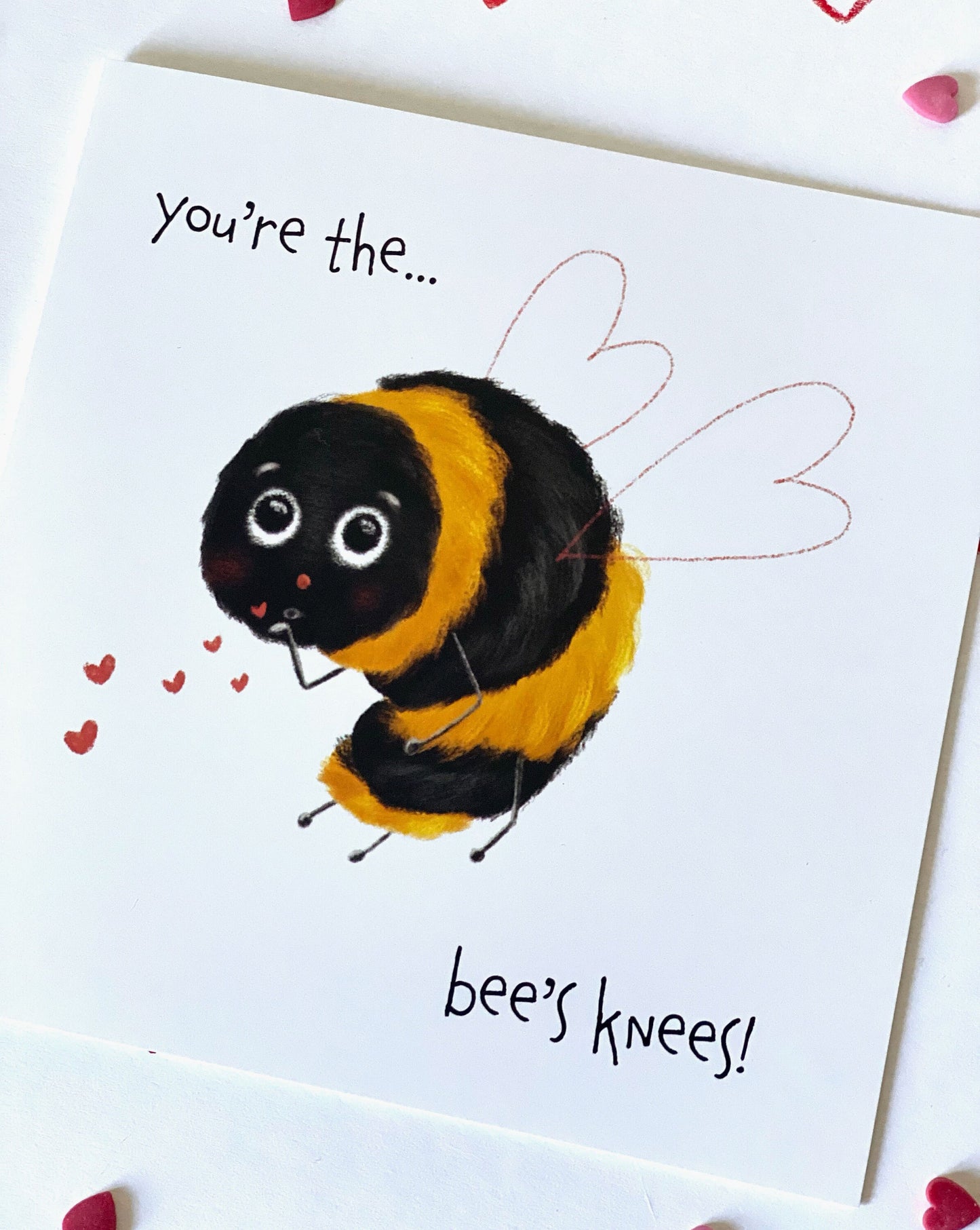 You're the Bee's Knees Greeting Card - OLD CARD STOCK SALE