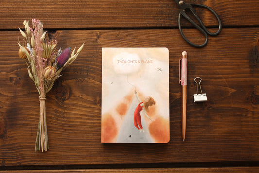 Luxury A6 Lined Daydream Notebook