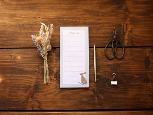 Rabbit Design To Do List Pad