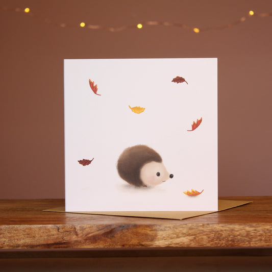 Hedgehog Greeting Card for all Occasions - OLD CARD STOCK SALE
