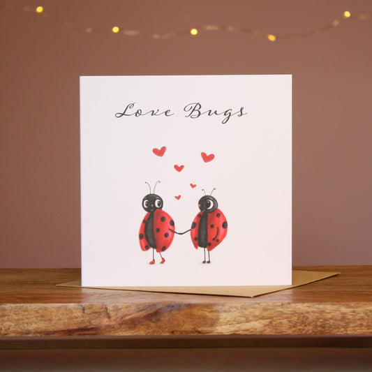 Love Bugs Greeting Card